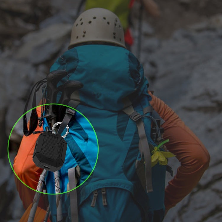 For AirPods Pro 2 Wireless Earphones Shockproof Armor Protective Case(Black) - For AirPods Pro 2 by PMC Jewellery | Online Shopping South Africa | PMC Jewellery | Buy Now Pay Later Mobicred