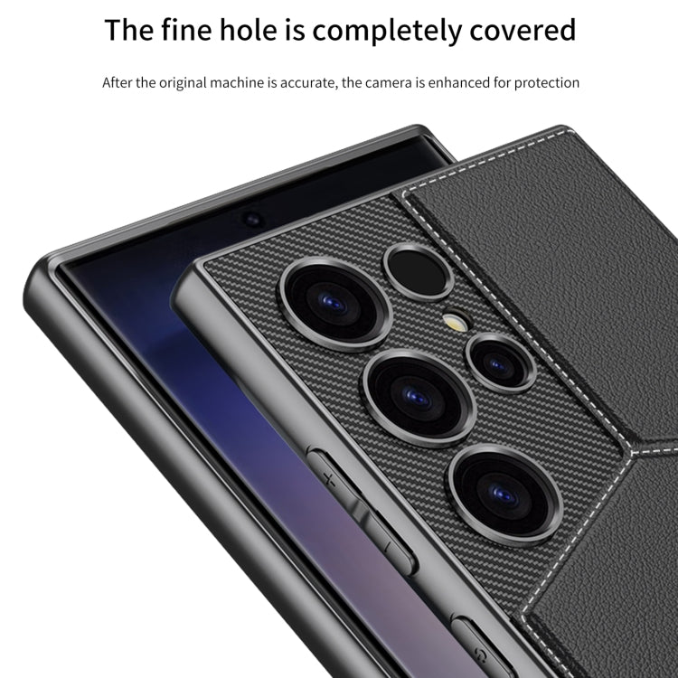 For Samsung Galaxy S24 Ultra 5G GKK Rotor Bracket Recessed Card Bag Full Coverage Phone Case(Grey) - Galaxy S24 Ultra 5G Cases by GKK | Online Shopping South Africa | PMC TechLife