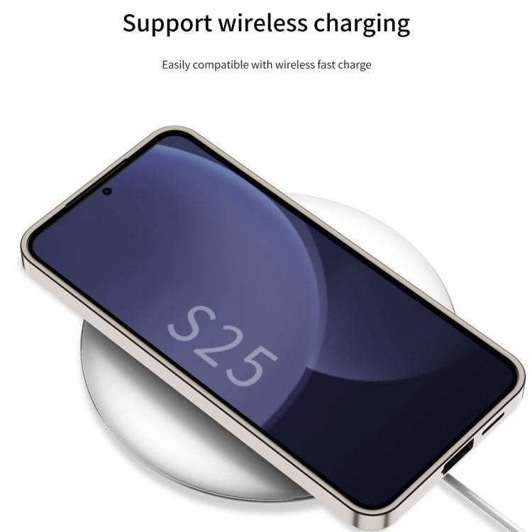 For Samsung Galaxy S25 5G GKK Rotor Bracket Recessed Card Bag Full Coverage Phone Case(Grey) - free shipping - PMC Jewellery - Order now!