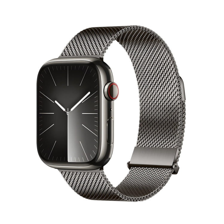For Apple Watch Series 5 40mm DUX DUCIS Milanese Pro Series Stainless Steel Watch Band(Graphite) - free shipping - PMC TechLife - Order now!