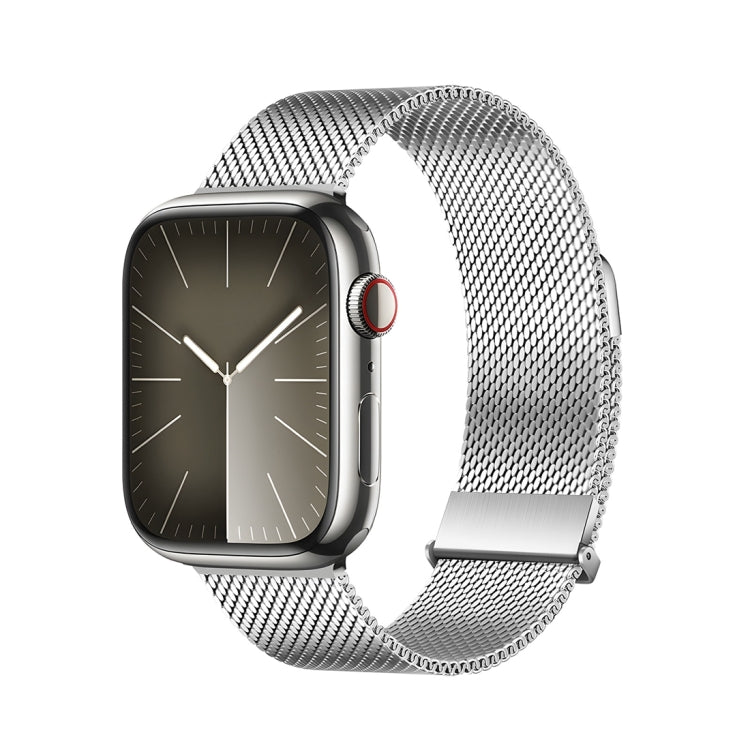 For Apple Watch 38mm DUX DUCIS Milanese Pro Series Stainless Steel Watch Band(Silver) - free shipping - PMC TechLife - Order now!