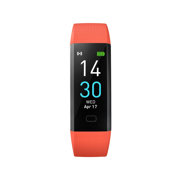 S5-4 Smart Bracelet IP68 Waterproof Heart Rate Sport Fitness Tracker Smart Watch(Orange) - Smart Wristbands by PMC TechLife | Online Shopping South Africa | PMC TechLife