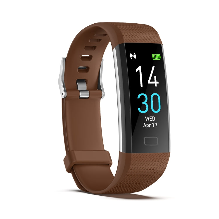 S5-4 Smart Bracelet IP68 Waterproof Heart Rate Sport Fitness Tracker Smart Watch(Brown) - Smart Wristbands by PMC TechLife | Online Shopping South Africa | PMC TechLife