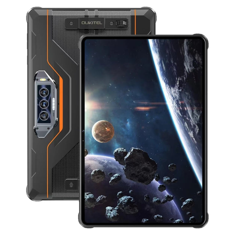 OUKITEL RT8 4G Network IP68/IP69K Rugged Tablet, 6GB+256GB, 11 inch Android 13 MediaTek Helio G99 Quad Core Support Dual SIM, EU Plug(Orange) - free shipping - PMC TechLife - Order now!