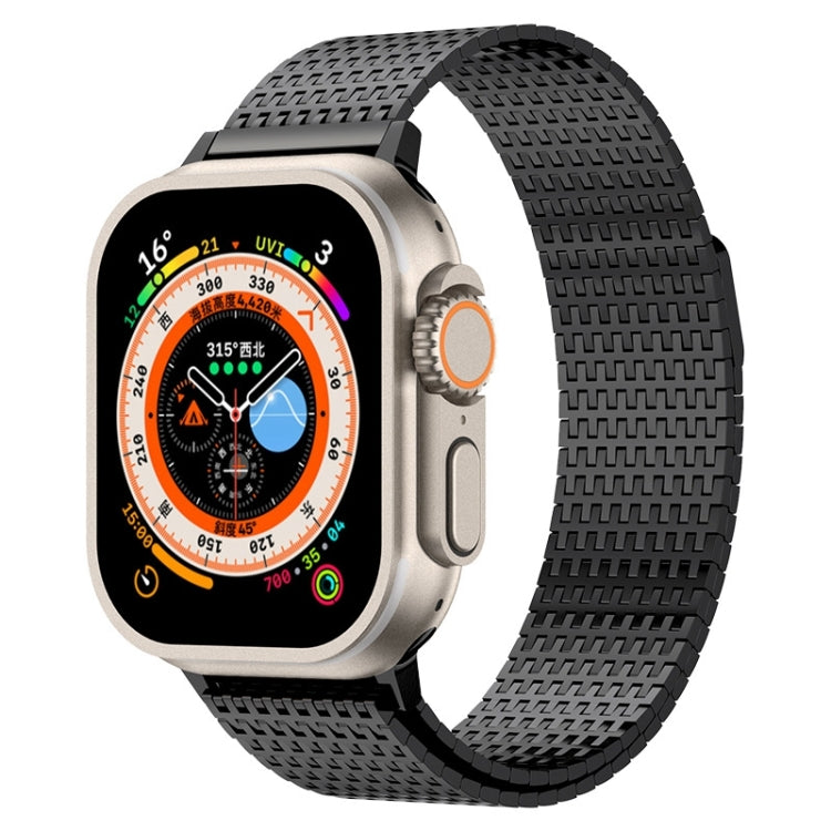 For Apple Watch Series 4 40mm Milanese Loop Magnetic Clasp Stainless Steel Watch Band(Black) - free shipping - PMC TechLife - Order now!