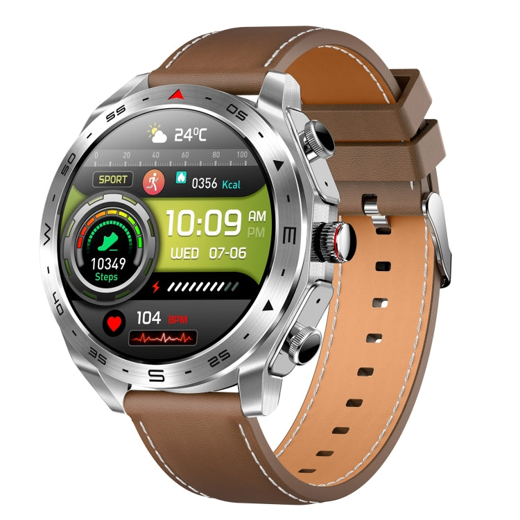 T95 1.52 inch BT5.0 Smart Sport Watch with Earbuds, Support Bluetooth Call / Blood Oxygen / Heart Rate / Blood Pressure Health Monitor(Silver) - Smart Watches by PMC TechLife | Online Shopping South Africa | PMC TechLife