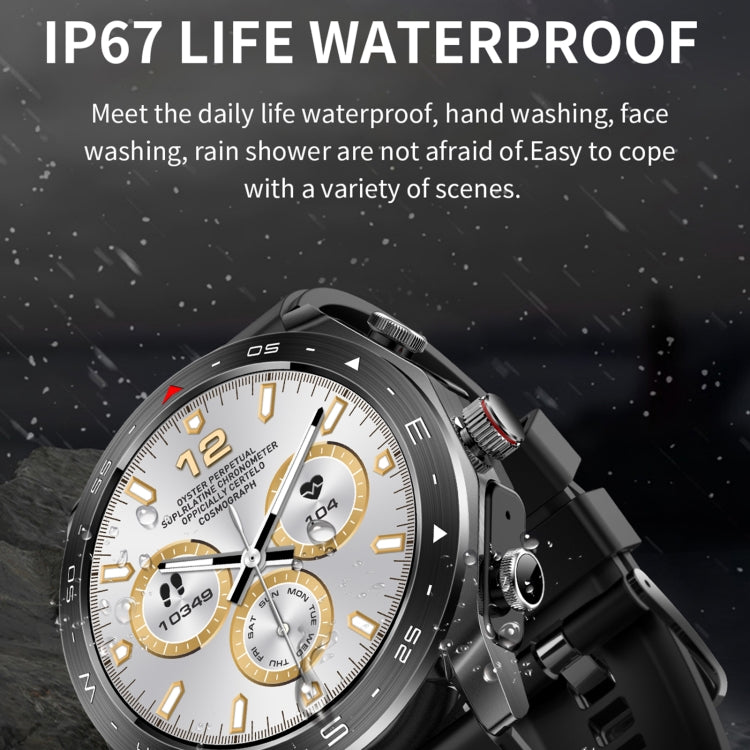 T95 1.52 inch BT5.0 Smart Sport Watch with Earbuds, Support Bluetooth Call / Blood Oxygen / Heart Rate / Blood Pressure Health Monitor(Silver) - Smart Watches by PMC TechLife | Online Shopping South Africa | PMC TechLife