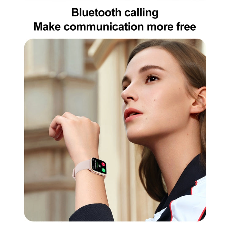 HD12 1.75 inch IP68 Waterproof Smart Watch, Support Blood Oxygen Monitoring(Black) - Smart Wristbands by PMC TechLife | Online Shopping South Africa | PMC TechLife