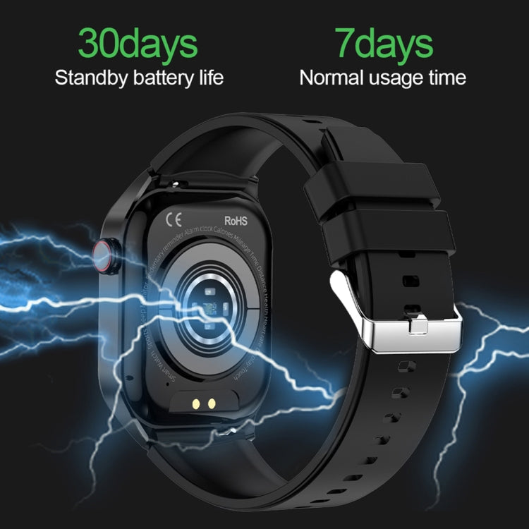 T98 2.04 inch IP68 Waterproof Bluetooth Call Smart Watch, Support Blood Oxygen Monitoring(Pink) - Smart Wristbands by PMC TechLife | Online Shopping South Africa | PMC TechLife