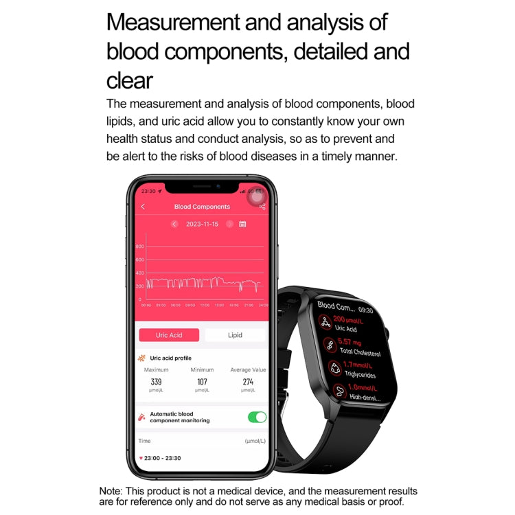 T98 2.04 inch IP68 Waterproof Bluetooth Call Smart Watch, Support Blood Oxygen Monitoring(Pink) - Smart Wristbands by PMC TechLife | Online Shopping South Africa | PMC TechLife