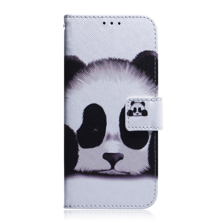 For Google Pixel 9 Coloured Drawing Flip Leather Phone Case(Panda) - Google Cases by PMC TechLife | Online Shopping South Africa | PMC TechLife | Buy Now Pay Later Mobicred
