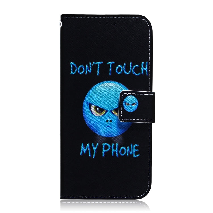 For Google Pixel 9 Coloured Drawing Flip Leather Phone Case(Anger) - Google Cases by PMC TechLife | Online Shopping South Africa | PMC TechLife | Buy Now Pay Later Mobicred