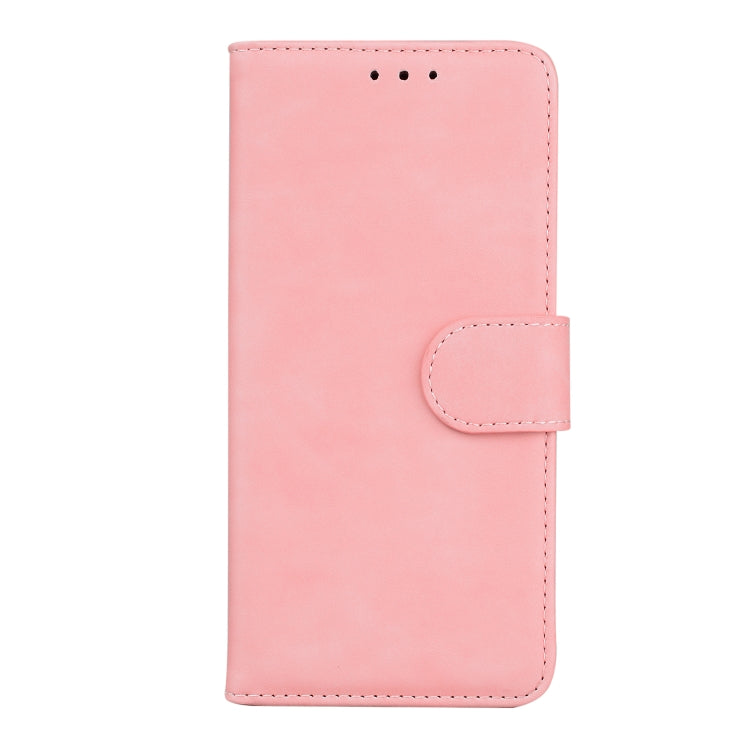 For Google Pixel 9 Pro Skin Feel Pure Color Flip Leather Phone Case(Pink) - Google Cases by PMC TechLife | Online Shopping South Africa | PMC TechLife | Buy Now Pay Later Mobicred