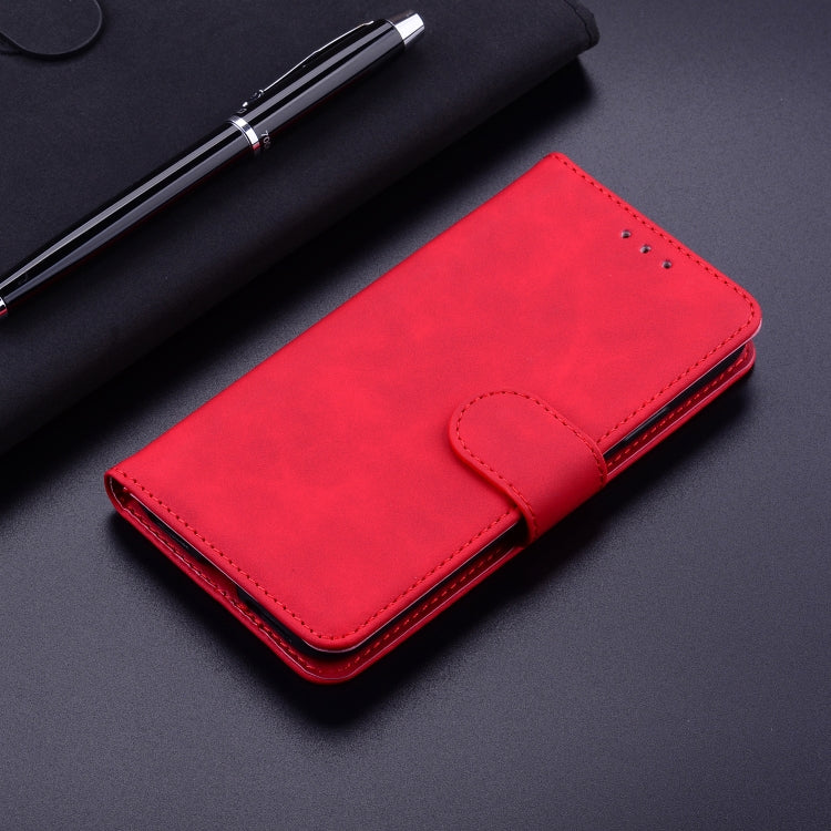 For Google Pixel 9 Skin Feel Pure Color Flip Leather Phone Case(Red) - free shipping - PMC TechLife - Order now!