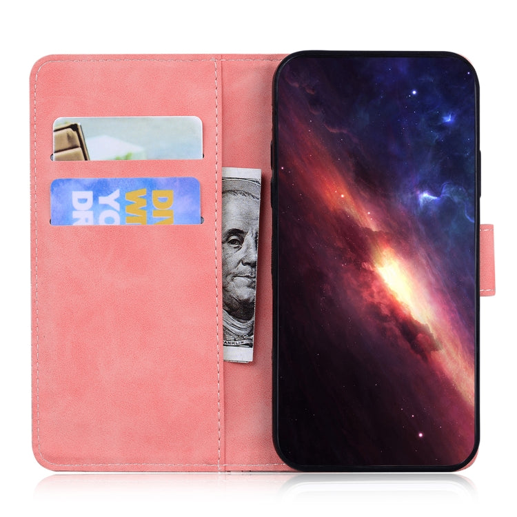 For Google Pixel 9 Skin Feel Pure Color Flip Leather Phone Case(Pink) - Google Cases by PMC TechLife | Online Shopping South Africa | PMC TechLife | Buy Now Pay Later Mobicred