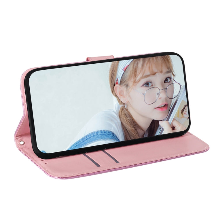 For Google Pixel 9 Pro Colorful Magnetic Buckle Leather Phone Case(Pink) - Google Cases by PMC TechLife | Online Shopping South Africa | PMC TechLife | Buy Now Pay Later Mobicred
