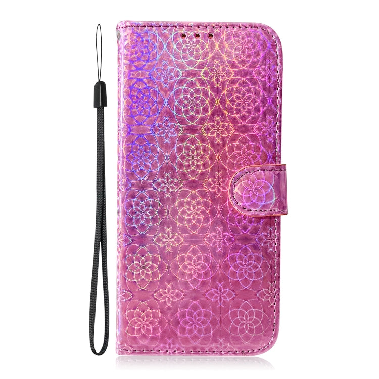 For Google Pixel 9 Colorful Magnetic Buckle Leather Phone Case(Pink) - Google Cases by PMC TechLife | Online Shopping South Africa | PMC TechLife | Buy Now Pay Later Mobicred