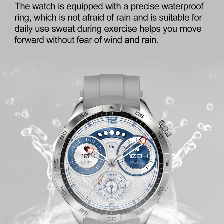 LEMFO HK4 1.43 inch AMOLED Round Screen Smart Watch Supports Bluetooth Calls(Black) - free shipping - PMC TechLife - Order now!