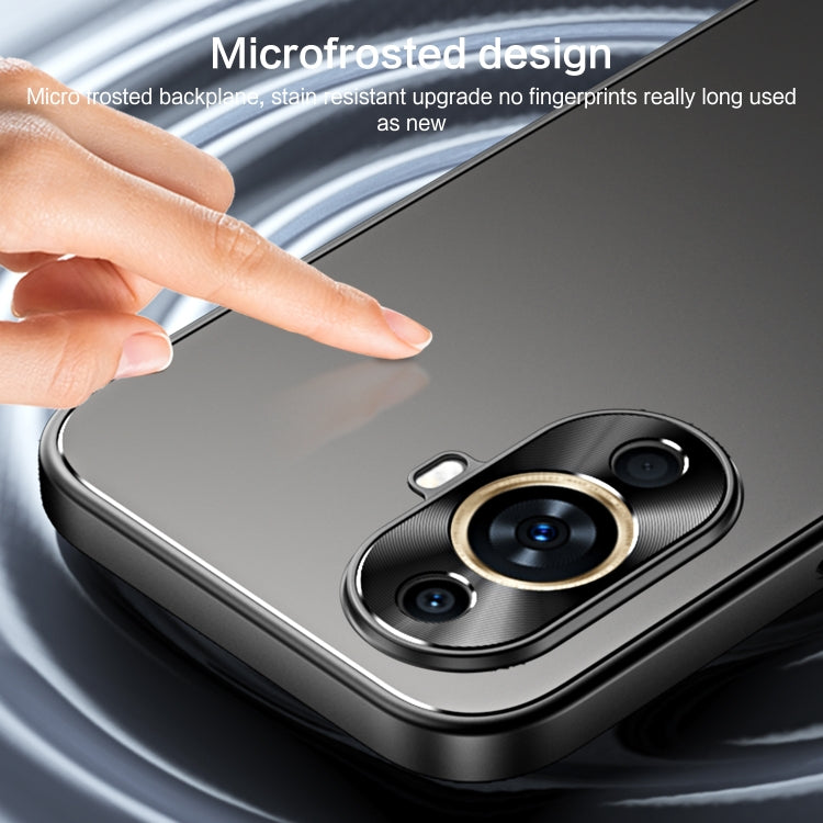 For Huawei nova 11 Pro R-JUST RJ-61 Electroplating Frosted TPU + PC Phone Case(Grey) - Huawei Cases by R-JUST | Online Shopping South Africa | PMC TechLife | Buy Now Pay Later Mobicred