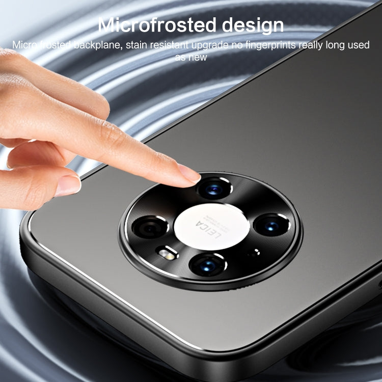 For Huawei Mate 40 Pro R-JUST RJ-61 Electroplating Frosted TPU + PC Phone Case(Silver) - free shipping - PMC TechLife - Order now!