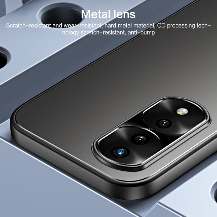 For Honor 70 Pro R-JUST RJ-61 Electroplating Frosted TPU + PC Phone Case(Pink) - Honor Cases by R-JUST | Online Shopping South Africa | PMC TechLife | Buy Now Pay Later Mobicred