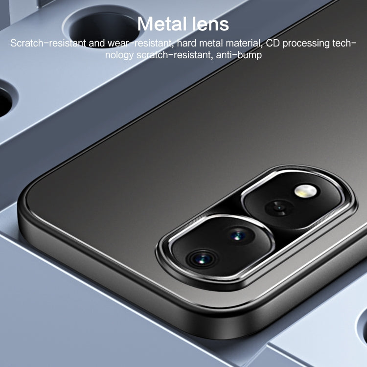 For Honor 80 Pro R-JUST RJ-61 Electroplating Frosted TPU + PC Phone Case with Holder(Pink) - Honor Cases by R-JUST | Online Shopping South Africa | PMC TechLife