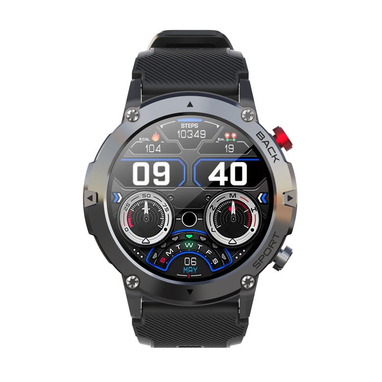 LEMFO LF26MAX 1.32 inch HD Round Screen Smart Watch Supports Bluetooth Calls(Black) - free shipping - PMC TechLife - Order now!