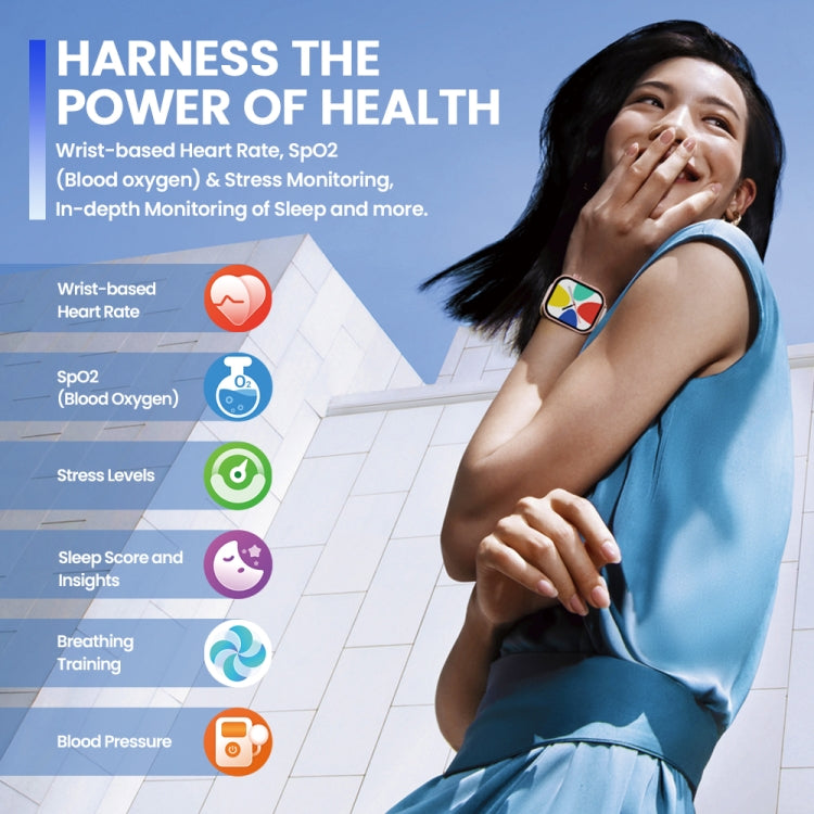 Zeblaze Btalk Plus 2.03 inch Screen Voice Calling Smart Watch, Support Heart Rate / Blood Pressure / Blood Oxygen(Black) - free shipping - PMC TechLife - Order now!