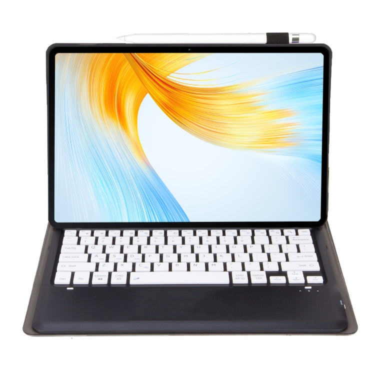 For Huawei MatePad Pro 13.2 inch AH18 Detachable Bluetooth Keyboard Leather Tablet Case(Black+White) - Huawei Keyboard by PMC TechLife | Online Shopping South Africa | PMC TechLife