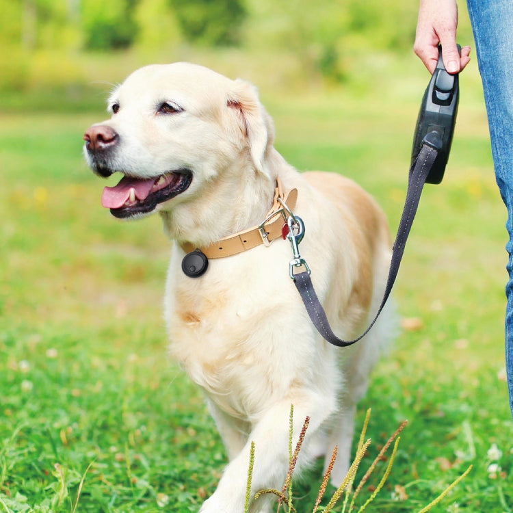 Global Positioning Pet Key Circular Anti-Lost Device Locator(Black) - Personal Tracker by PMC TechLife | Online Shopping South Africa | PMC TechLife | Buy Now Pay Later Mobicred