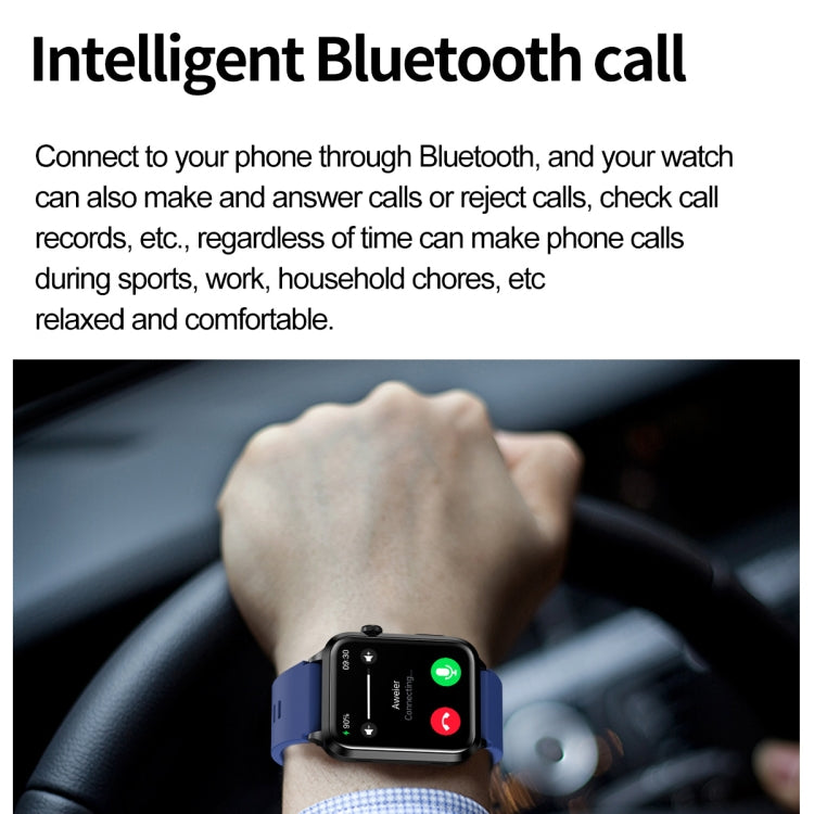 ET580 2.04 inch AMOLED Screen Sports Smart Watch Support Bluethooth Call /  ECG Function(Black Butterfly Buckle) - Smart Watches by PMC TechLife | Online Shopping South Africa | PMC TechLife