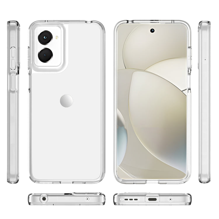 For Motorola Moto G Power 5G 2024 Terminator Style Shockproof Phone Case(Transparent) - Motorola Cases by PMC Jewellery | Online Shopping South Africa | PMC Jewellery | Buy Now Pay Later Mobicred