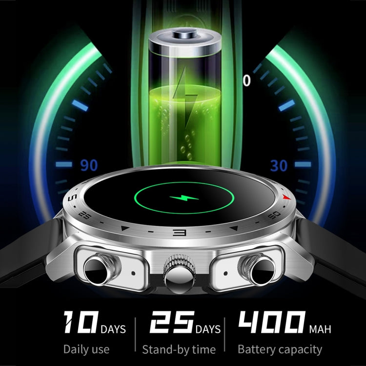 LEMFO T95 1.52 inch IPS Screen 2 in 1 Bluetooth Earphone Smart Watch Support Health Monitoring(Black) - free shipping - PMC TechLife - Order now!