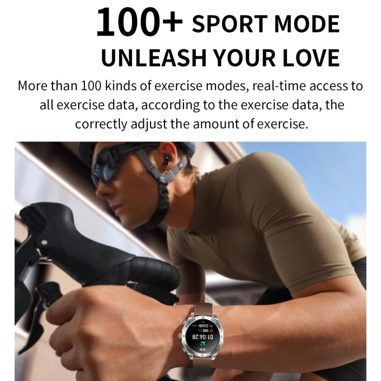 LEMFO T95 1.52 inch IPS Screen 2 in 1 Bluetooth Earphone Smart Watch Support Health Monitoring(Black) - free shipping - PMC TechLife - Order now!