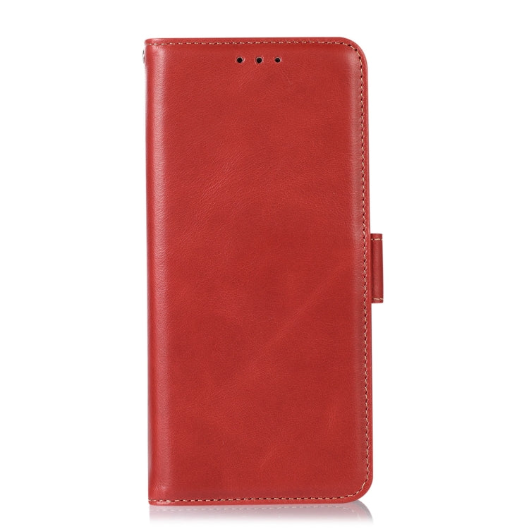 For Google Pixel 9 Crazy Horse Top Layer Cowhide Leather Phone Case(Red) - Google Cases by PMC TechLife | Online Shopping South Africa | PMC TechLife | Buy Now Pay Later Mobicred