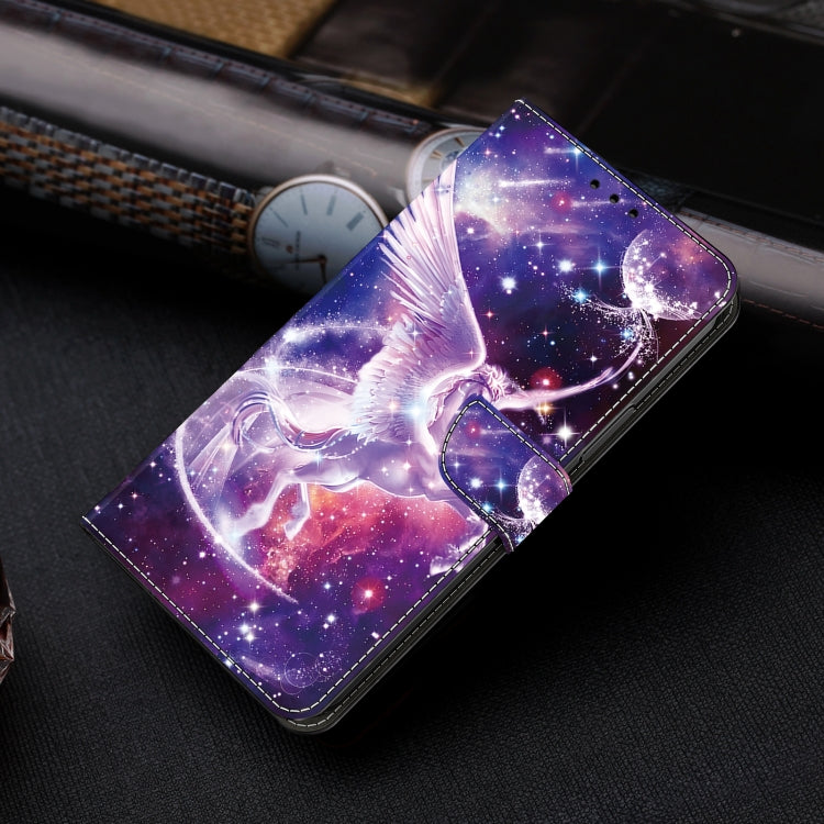 For Google Pixel 9 Crystal Painted Leather Phone case(Unicorn) - Google Cases by PMC TechLife | Online Shopping South Africa | PMC TechLife | Buy Now Pay Later Mobicred
