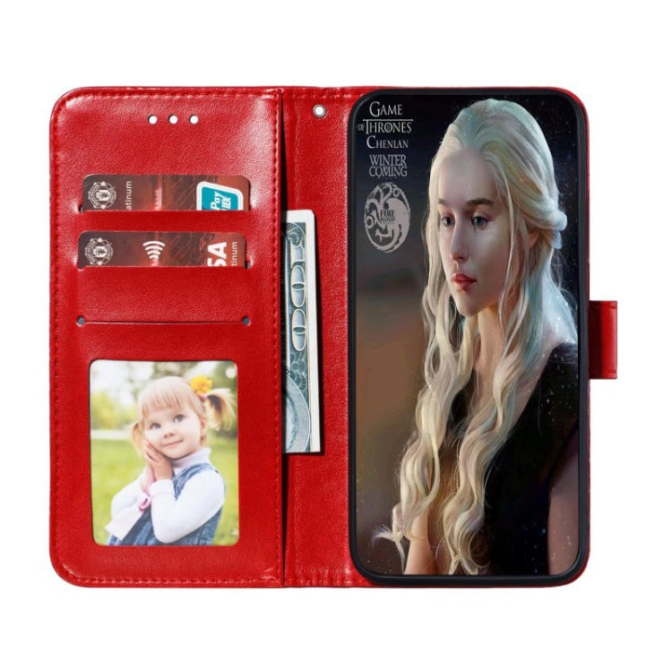 For Google Pixel 9 Sun Mandala Embossing Pattern Phone Leather Case(Red) - Google Cases by PMC TechLife | Online Shopping South Africa | PMC TechLife | Buy Now Pay Later Mobicred