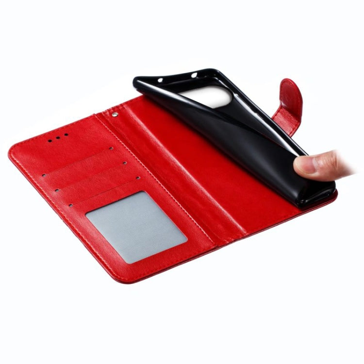 For Google Pixel 9 Sun Mandala Embossing Pattern Phone Leather Case(Red) - Google Cases by PMC TechLife | Online Shopping South Africa | PMC TechLife | Buy Now Pay Later Mobicred