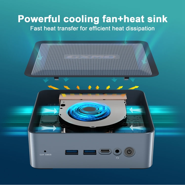 GXMO U58 Windows 11 AMD Ryzen 7-5825U 8 Core Processor Mini Computer, Specification:Without RAM & SSD - free shipping - PMc TechLife - Order now!