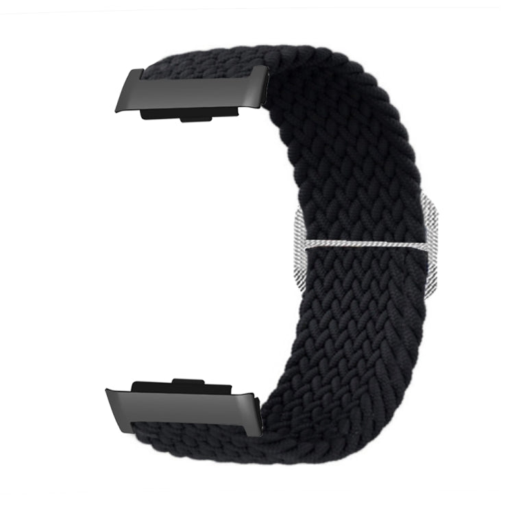 For Huawei Watch D Adjustable Woven Nylon Watch Band(Black) - Watch Bands by PMC TechLife | Online Shopping South Africa | PMC TechLife