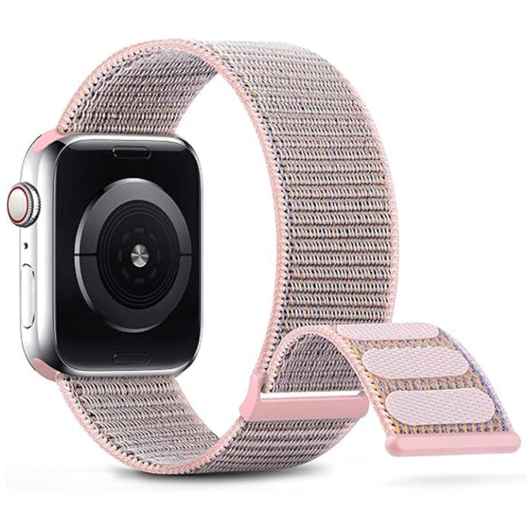For Apple Watch SE 2022 44mm Dual Hook and Loop Nylon Watch Band(Silt) - free shipping - PMC TechLife - Order now!