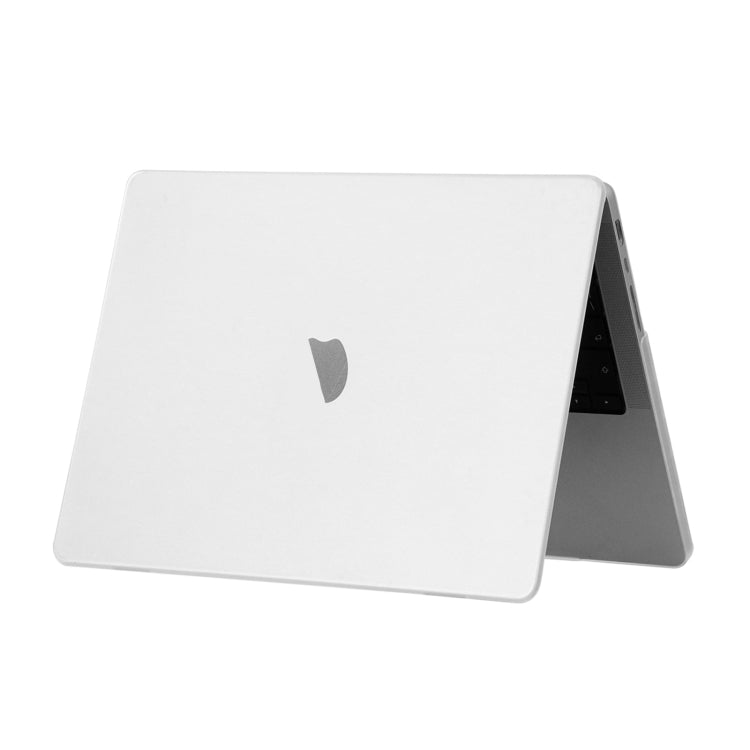 For MacBook Air 13.6 M2 A2681 / M3 A3113 Crystalline Matte Hardshell Laptop Protective Case(Transparent) - MacBook Air Cases by PMC Jewellery | Online Shopping South Africa | PMC Jewellery | Buy Now Pay Later Mobicred