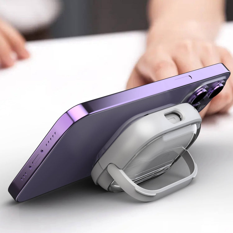 For AirPods 1 / 2 TPU Hybrid PC Case with Holder(Tansparent) - free shipping - PMC Jewellery - Order now!