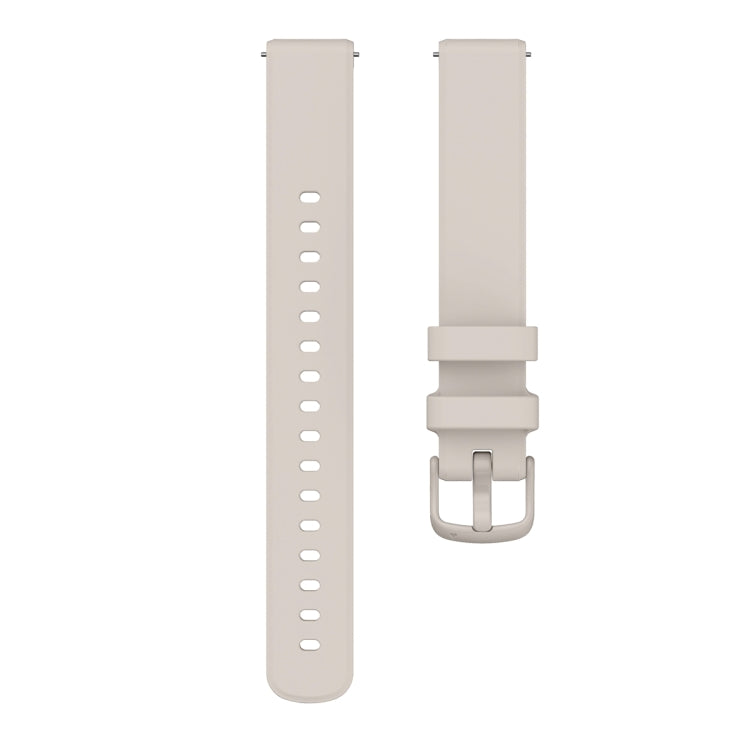 For Garmin Lily 2 Silicone Watch Band Wristband(Sand Gray) - Watch Bands by PMC TechLife | Online Shopping South Africa | PMC TechLife | Buy Now Pay Later Mobicred