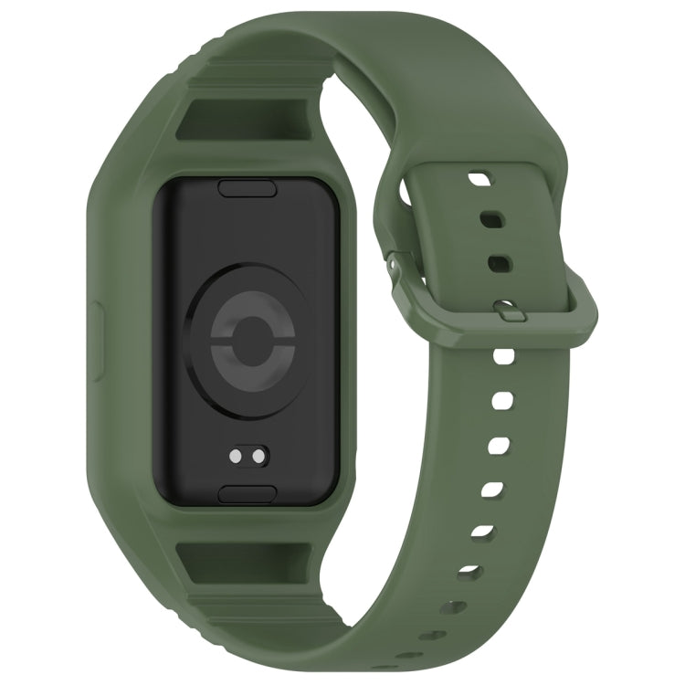 For Xiaomi Mi Band 8 Pro Solid Color Integrated TPU Watch Band(Dark Green) - free shipping - PMC TechLife - Order now!