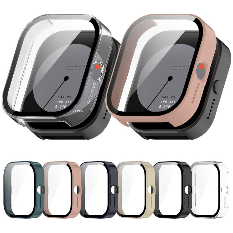 For CMF Watch Pro D395 PC + Tempered Film Integrated Watch Protective Case(Pink) - free shipping - PMC TechLife - Order now!