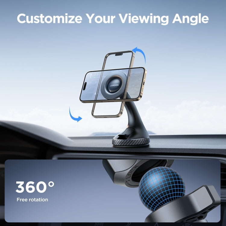 JOYROOM JR-ZS406 Magsafe Magnetic Car Phone Mount Windshield Holder(Black) - free shipping - PMC TechLife - Order now!