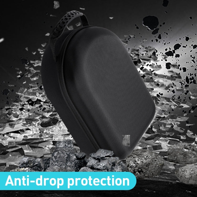 For Apple Vision Pro EVA Cloth Velvet Handle Waterproof Host Storage Bag(Black) - VR Accessories by PMC TechLife | Online Shopping South Africa | PMC TechLife | Buy Now Pay Later Mobicred