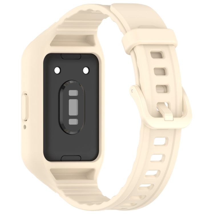 For Samsung Galaxy Fit 3 Solid Color Integrated TPU Watch Band(Starlight) - free shipping - PMC TechLife - Order now!