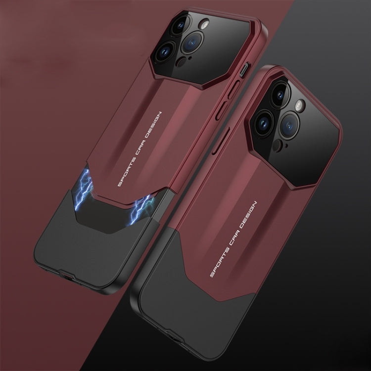 For iPhone 14 Pro Max GKK Imitation Ultimate Design All-inclusive Shockproof Phone Case(Red) - free shipping - PMC Jewellery - Order now!
